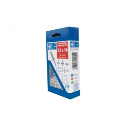 Remache Aluminio/acero Cabeza Alomada Ø3,2x10mm 115 Un Bralo