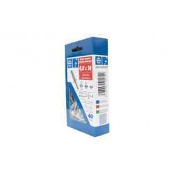 Remache Aluminio/acero Cabeza Alomada Ø4,8x30mm 040 Un Bralo