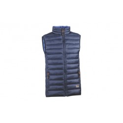Chaleco Acolchado Ligero New Discovery Azul Talla Xl Juba