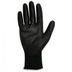 Guante Poliester Recubierto Poliuretano Keep Safe Negro Tall