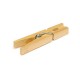 Pinza Ropa Madera 24 U 72 Mm
