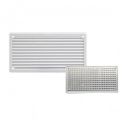 Rejilla Atornillar Abs Blanco Mas Mosquitera 8,6 X 16,5