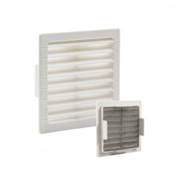 Rejilla Emp C/patillas Abs Blanco Mas Mosquitera 10 X 10 Cm
