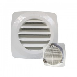Rejilla Emp+clipsar Getm Blanco 10 Cm