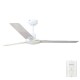 Ventilador Techo Saltok 3 Aspas Con Mando Blanco -
