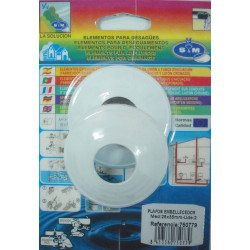 Embellecedor Fontan 25x35mm Tubo S&m Pvc Inodo. 750779 2 Pz