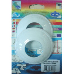 Embellecedor Fontan 35x45mm Tubo S&m Pvc Inodo. 750786 2 Pz