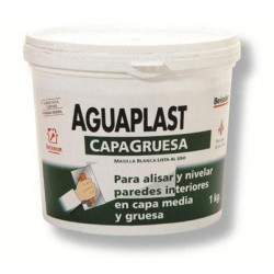 Masilla Aguaplast Rellenos Blanca Interior Tarro 1kg 820