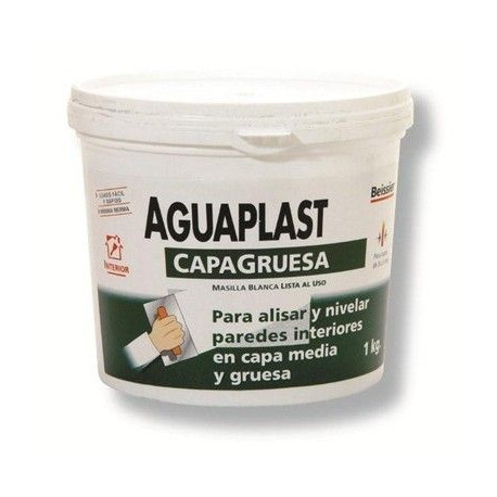 Masilla Aguaplast Rellenos Blanca Interior Tarro 1kg 820