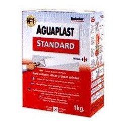 Plaste Aguaplast Standard Blanco Interior Estuche 1kg 4051