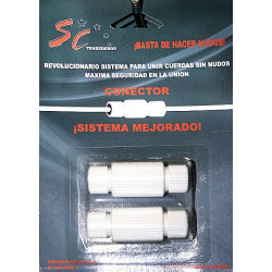 Conector Cuerdas S/nudo Tend Y Tirad 2 Pz