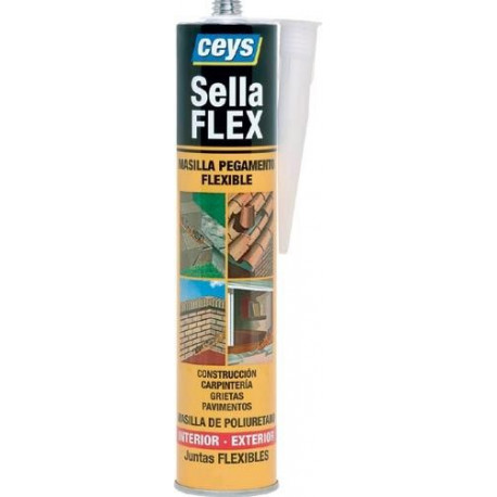 Masilla Poliuretano 310ml.blanca Sellaflex 505801 Ceys