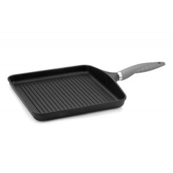 Grill Plancha 28x28cm Rayas C/m Al/fu Tecnoform Valira