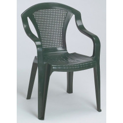 Sillon Monobloc Respado Bajo Verde 8106-v