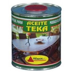 Aceite Para Teca Incoloro 750ml Aatk104 Promade