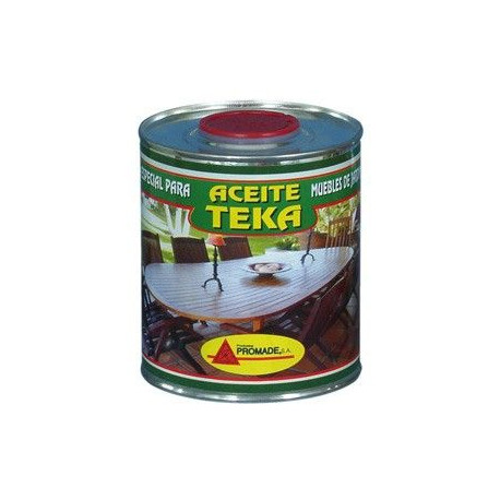 Aceite Para Teca Incoloro 750ml Aatk104 Promade