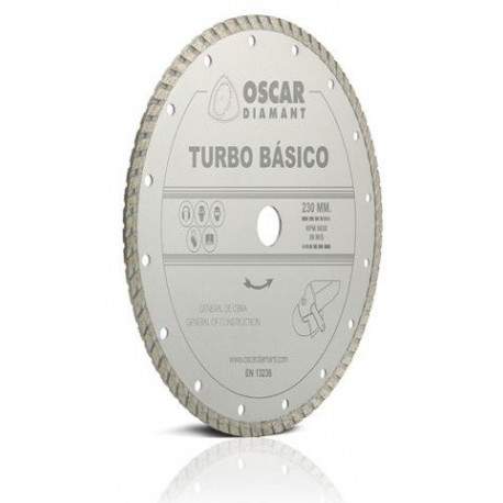 Disco Corte Turbo 115 Mm Diam Basico Oscar Diamant