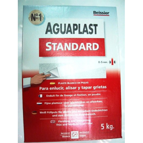 Plaste Aguaplast Standard Blanco Interior Estuche 5kg 829