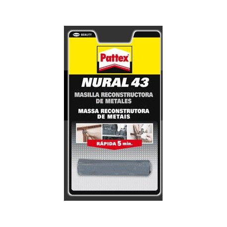 Masilla Metales Nural-43 48 Gr. 327821 Unidad