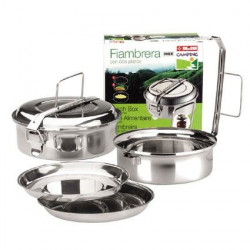 Fiambrera Alimen. 2 Platos 20 Cm In. Ibili