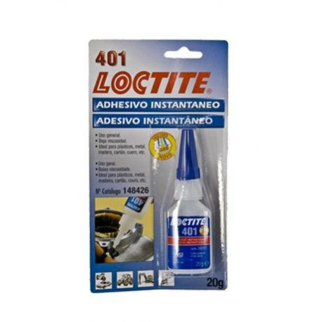 Adhesivo Instantaneo 20 Gr Loctite 401 Loctite