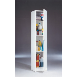 Armario Multiusos 1 Puerta Blanco 180x37x37 Cm. 7141 Unidad