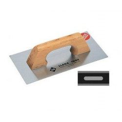 Llana Alb. 300x150mm M/c Mad Cantos Afilados Inox Rubi