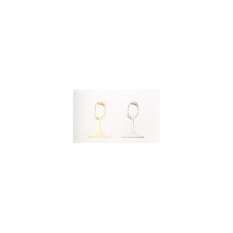 Soporte Central Oval Niquel 25 Mm. 73251