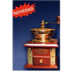 Molinillo Cafe Dor Decorativo Garhe
