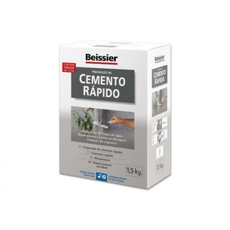 Cemento Rest. Rap 1,5 Kg Beissier