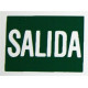 Placa Señal Adh 297x210mm Salida Poliest Lum Superl.