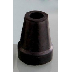 Contera Baston Plastico Negra 19 Mm.13519