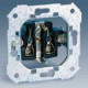 Base Enchufe Mecanismo 2 Polos Toma Tierra Lateral 75432-39