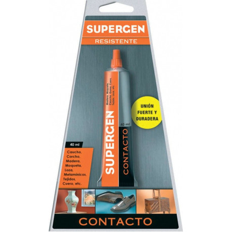 Pegamento Contacto 75 Ml Tubo Supergen