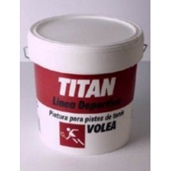 Pintura Tenis Volea Verde 4 Lt. 181 2380 Unidad