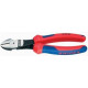 Alicate Corte Diagonal 200mm Mango Bicomponente Knipex