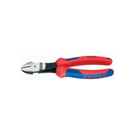 Alicate Corte Diagonal 200mm Mango Bicomponente Knipex