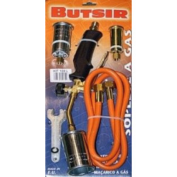 Soldador A Gas But/pro Manguera Gat/ Regul Kit108l Butsir