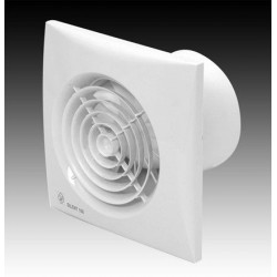 Extractor Baño Axial 95m3/h Silenc C/a Bl Silent 100cz S&p