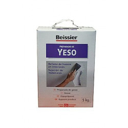 Yeso Rest. Relleno Hueco 5 Kg Bl Int. Sujecion Mat. Beissier