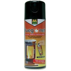 Pintura Termica Color Negro Aerosol 400ml Resistencia 600:c