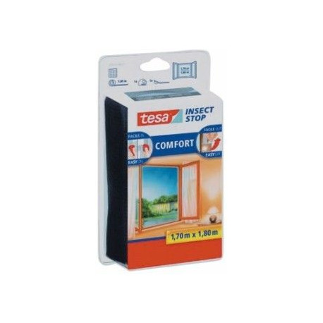 Malla Anti-insectos Para Ventanas Negro 1,7x1,8