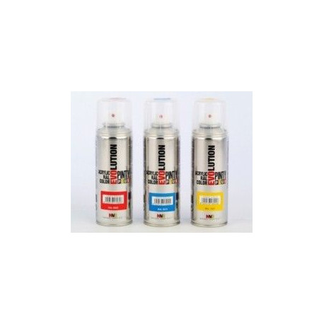 Spray Acril.brillo Evol.200amarillo 1021