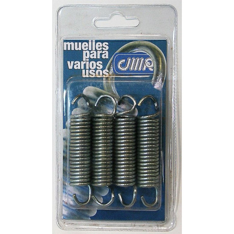 Muelle Multi. 2,5x15x80-20v Al.fosf Cinc Oldisfer 4 Pz
