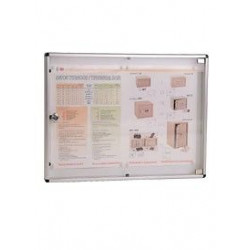 Tablon Anuncios 46x35cm Btv Alu Nat N§ 12 00132