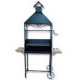 Barbacoa Chimenea C/ruedas 210x75x42cm