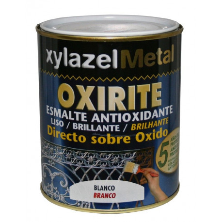 Esmalte P/metal Liso Brillante Blanco 750ml 6017103 Oxirite