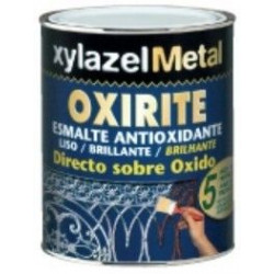 Esmalte P/metal Liso Brill Gris Plata 750ml 6017303 Oxirite