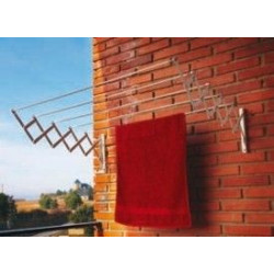 Tendedero Pared 5 B. 080cm Ext Ac.ep. Bl Acordeon Cuncial