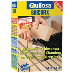 Mortero Refractario Caja 1,5kg.bricofix Barbacoa 31336